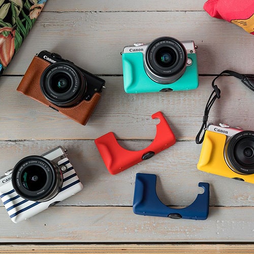 Camera foto digitala mirrorless CANON EOS M100, Full HD, 24.2Mp